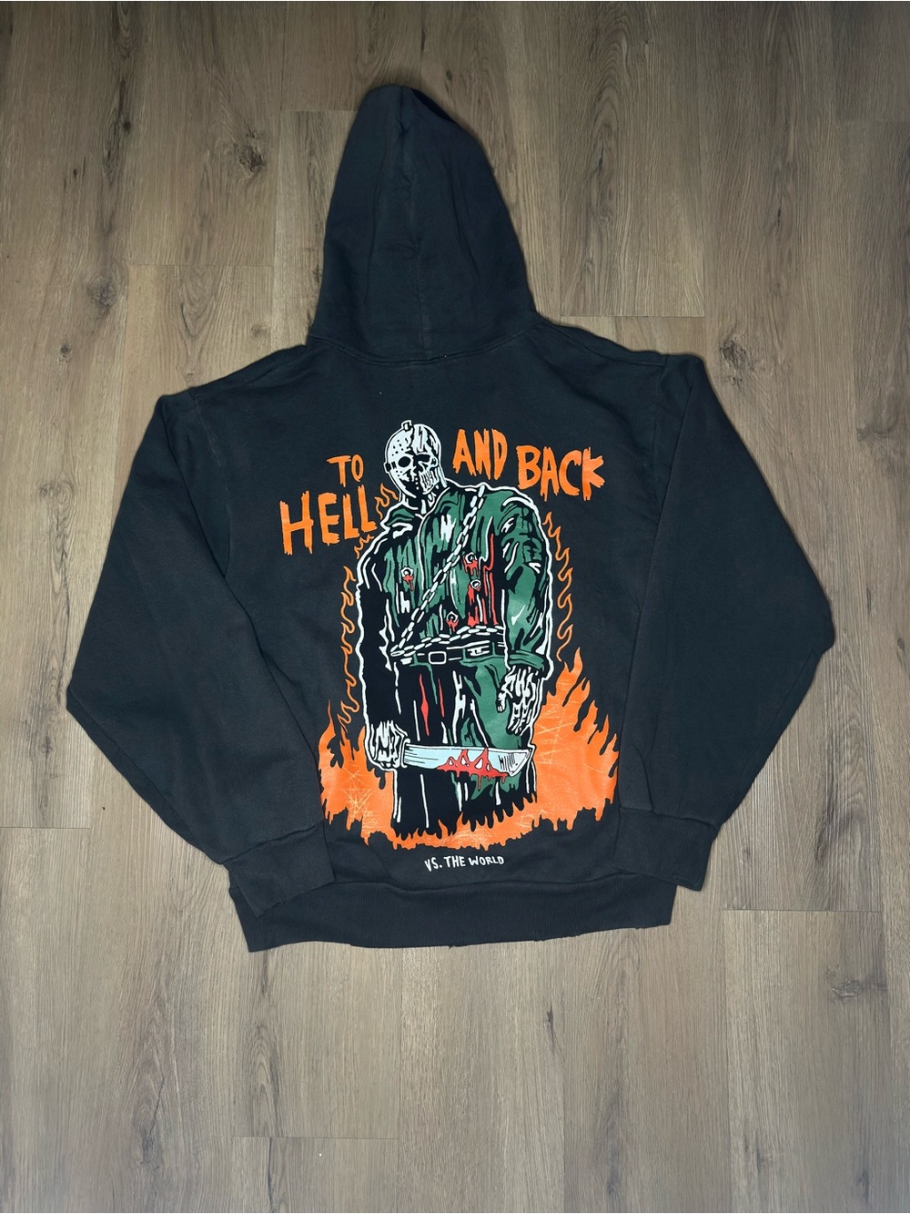 Warren Lotas Hell and Back ‘Stonewashed’ Hoodie